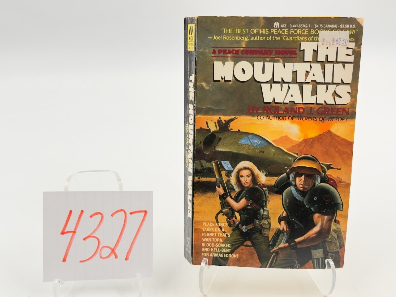 Roland J. Green, Peace Company Novel – The Mountain Walks PB Ace 9/1989