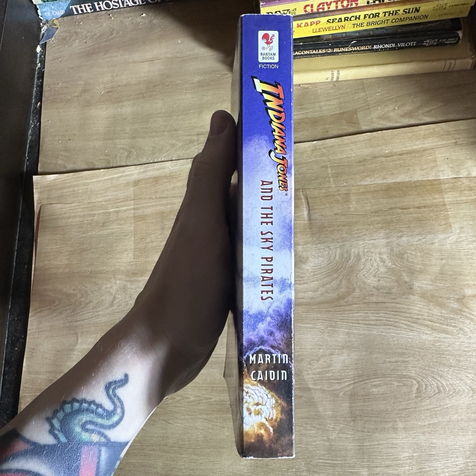 Indiana Jones and the Sky Pirates Martin Caidin Bantam Books Unread Paperback