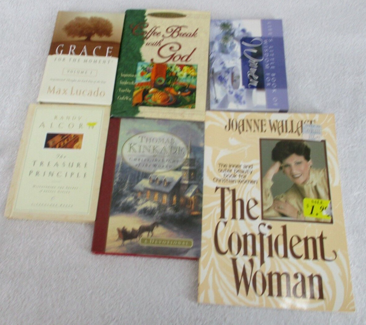Christian Inspirational Devotional Books Max Lucado Randy Alcorn Joanne Wallace