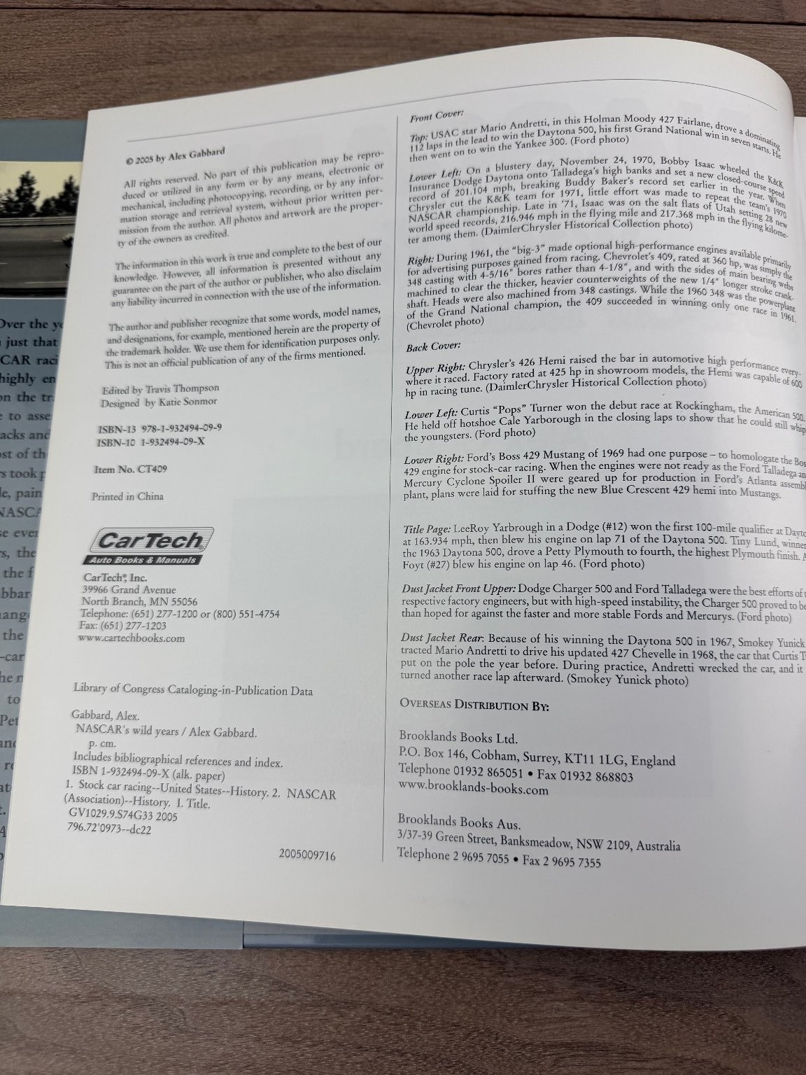 NASCAR’s Wild Years Alex Gabbard 2008 Stock-Car Technology 1960s CarTech