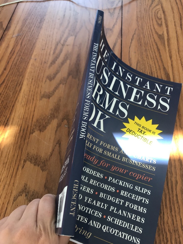 Instant Business Forms Paperback Ships N 24h