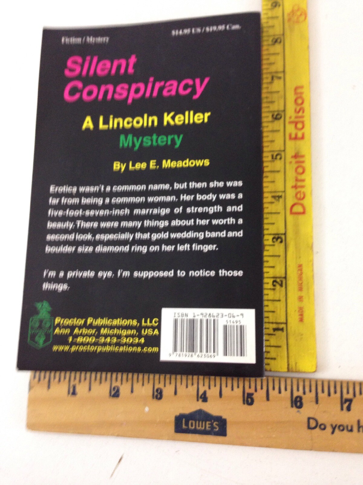Silent Conspiracy – Lee E Meadows (Signed, Paperback, 2001)