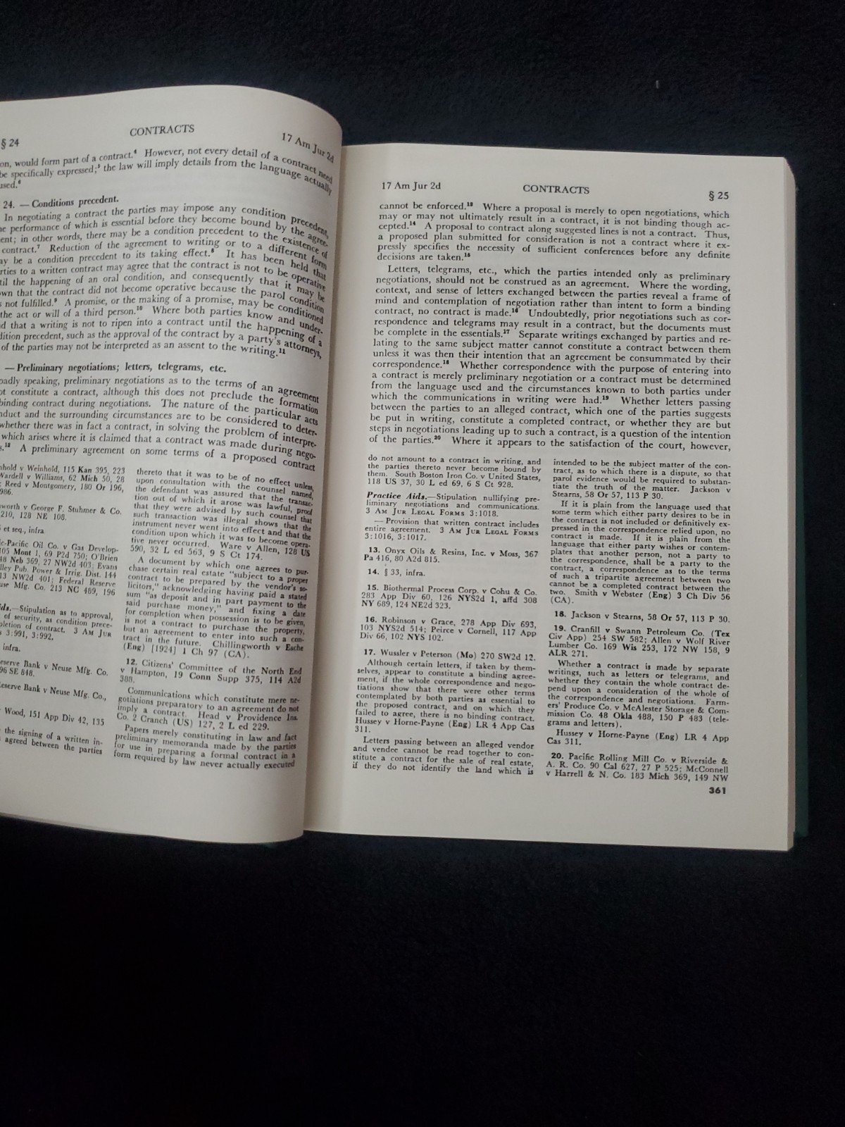 American Jurisprudence 2d Contracts