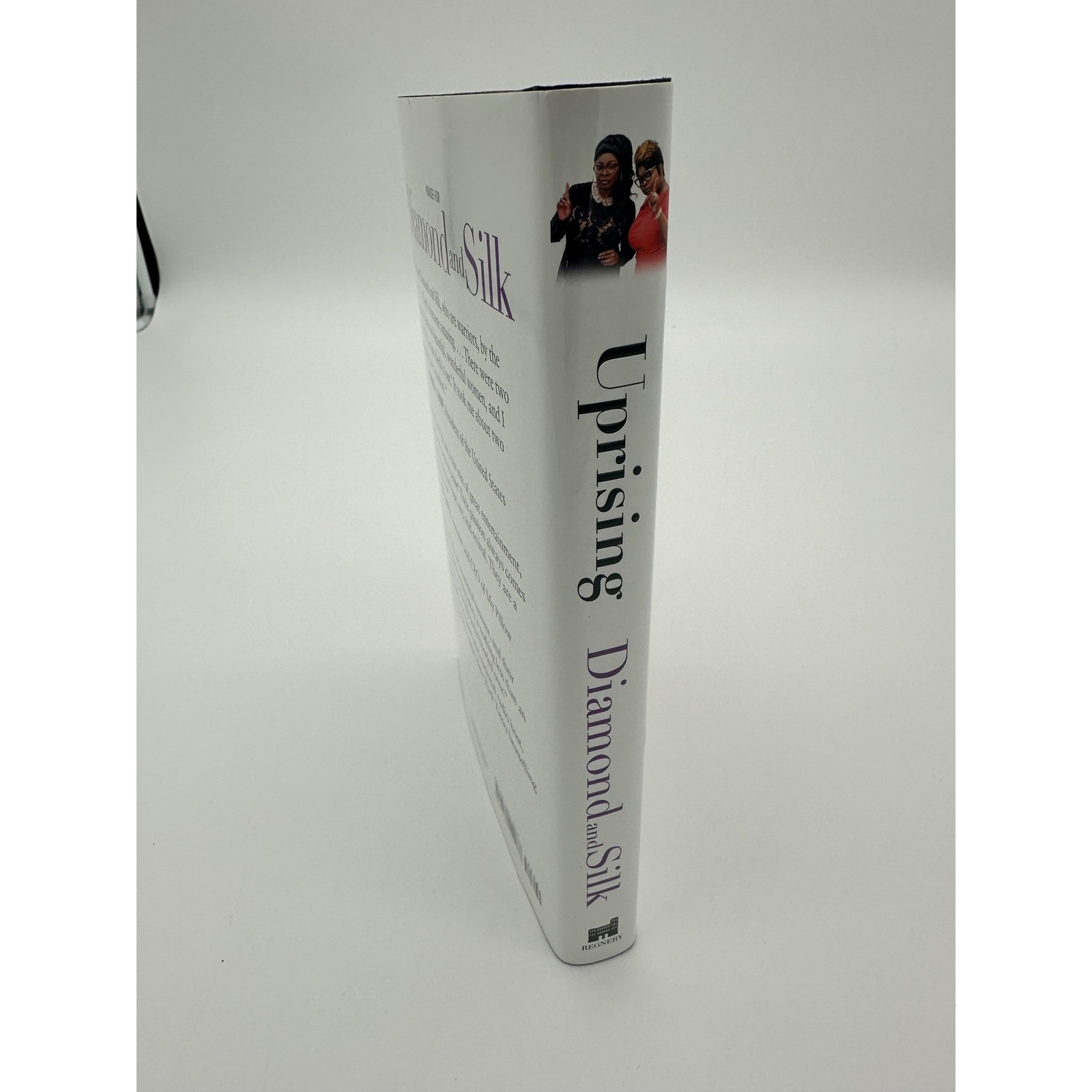 Regnery Publishing Uprising Hardcover Book Diamond and Silk White OS