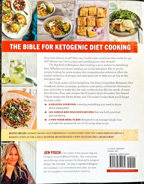 5 Keto Books: BIG BOOK, KETO DIET, BACON & BUTTER, 2 KETO BOOKS 95&127 Pages