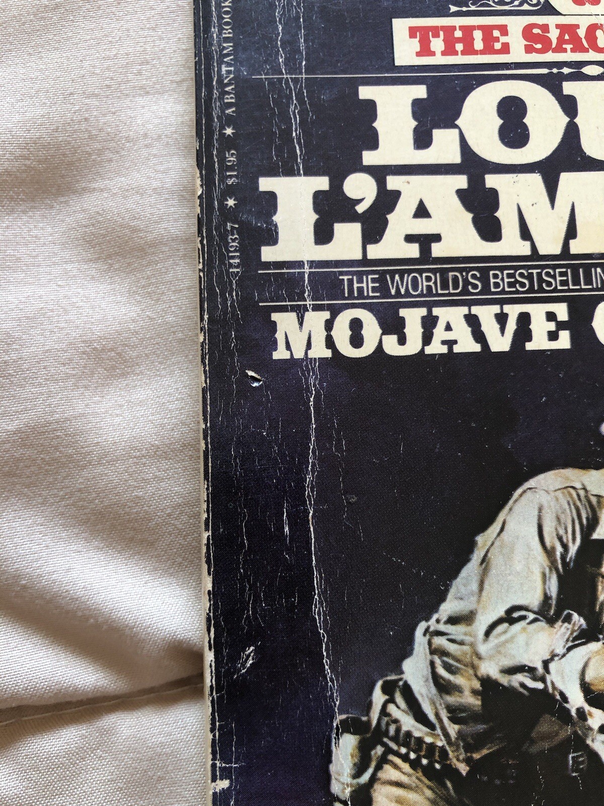 Lot of 7 Vintage Western Vintage Paperback Books- Louis L’amour, Ride Wild Coun…