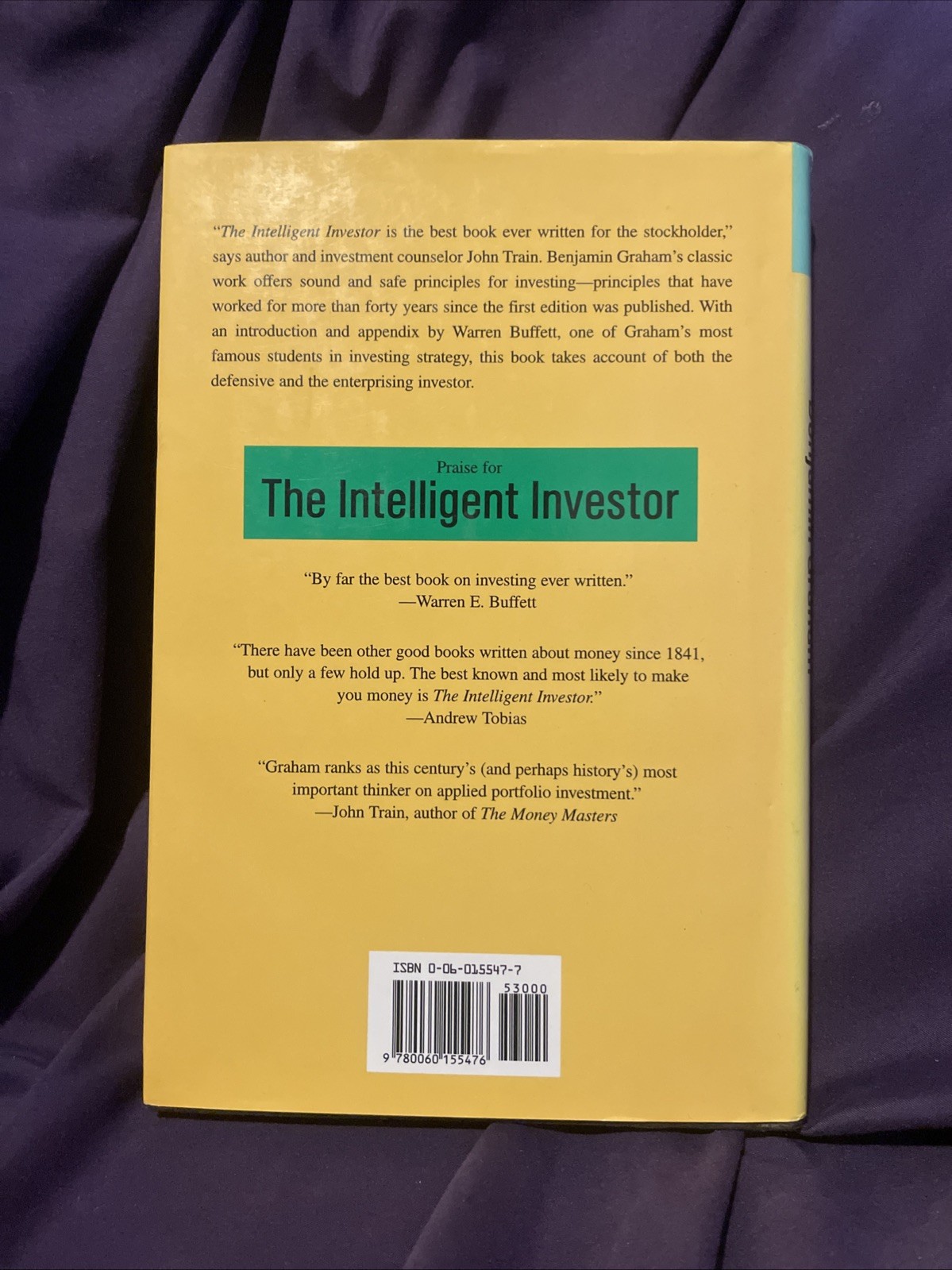 The Intelligent Investor By Benjamin Graham Hardcover