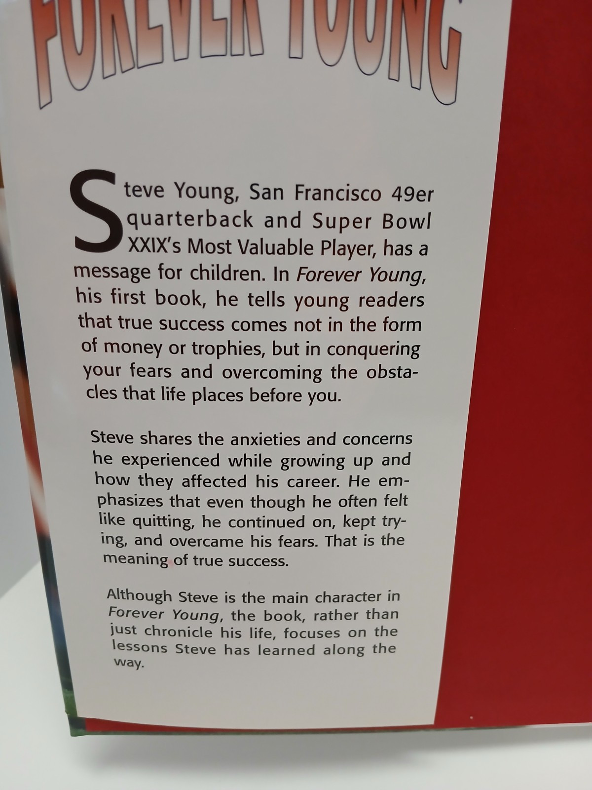 Steve Young Forever Young By Greg Brown Football Sports Doug Keith Illustrated