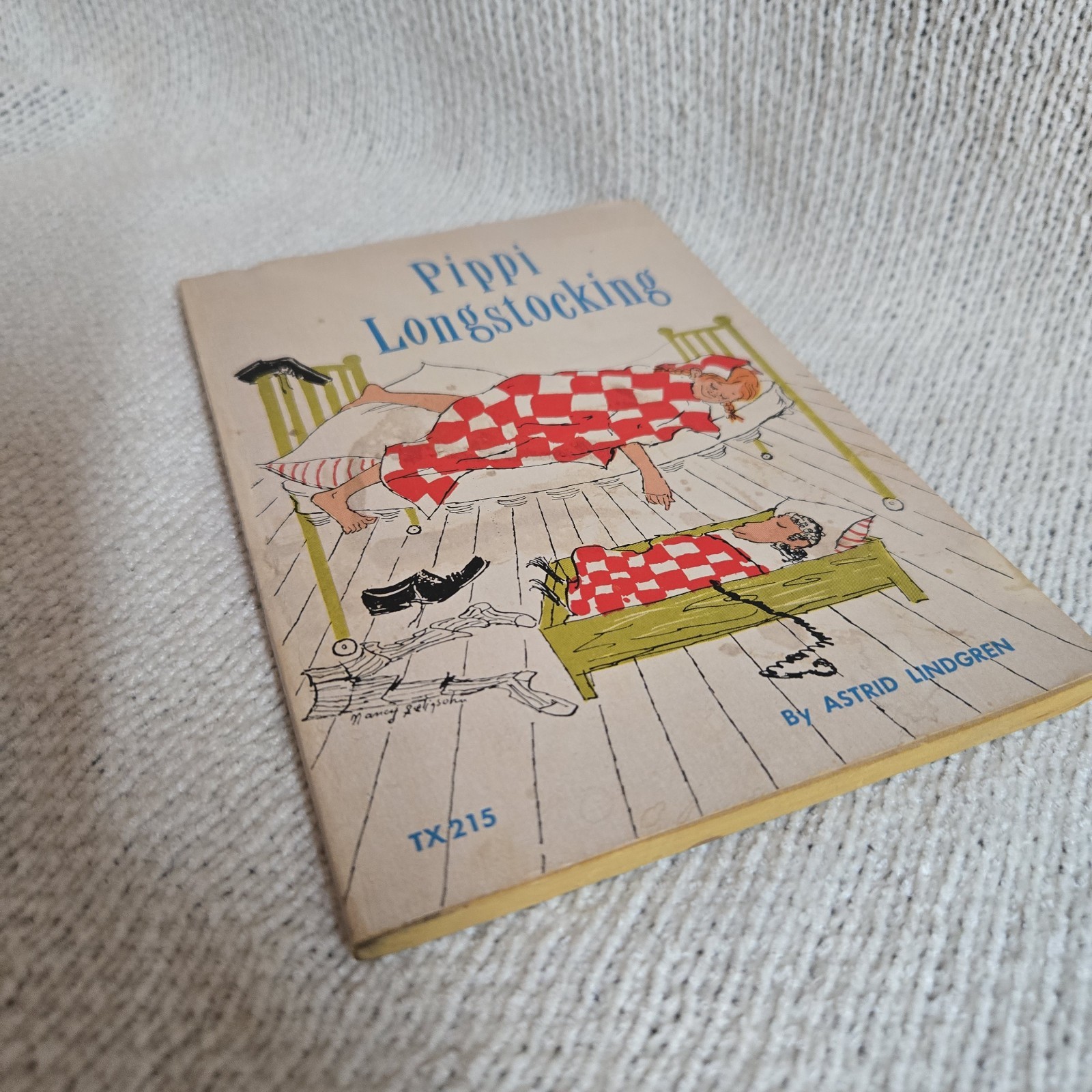 Pippi Longstocking Astrid Lindgren 1973 Scholastic Vintage PB