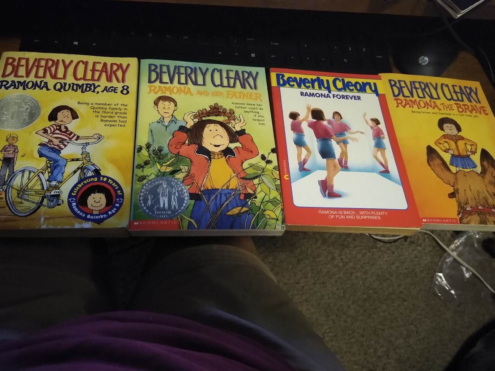 Books from Romona Series by Beverly Cleary U Pick 3.00 ea, 4.00 shipping no mat