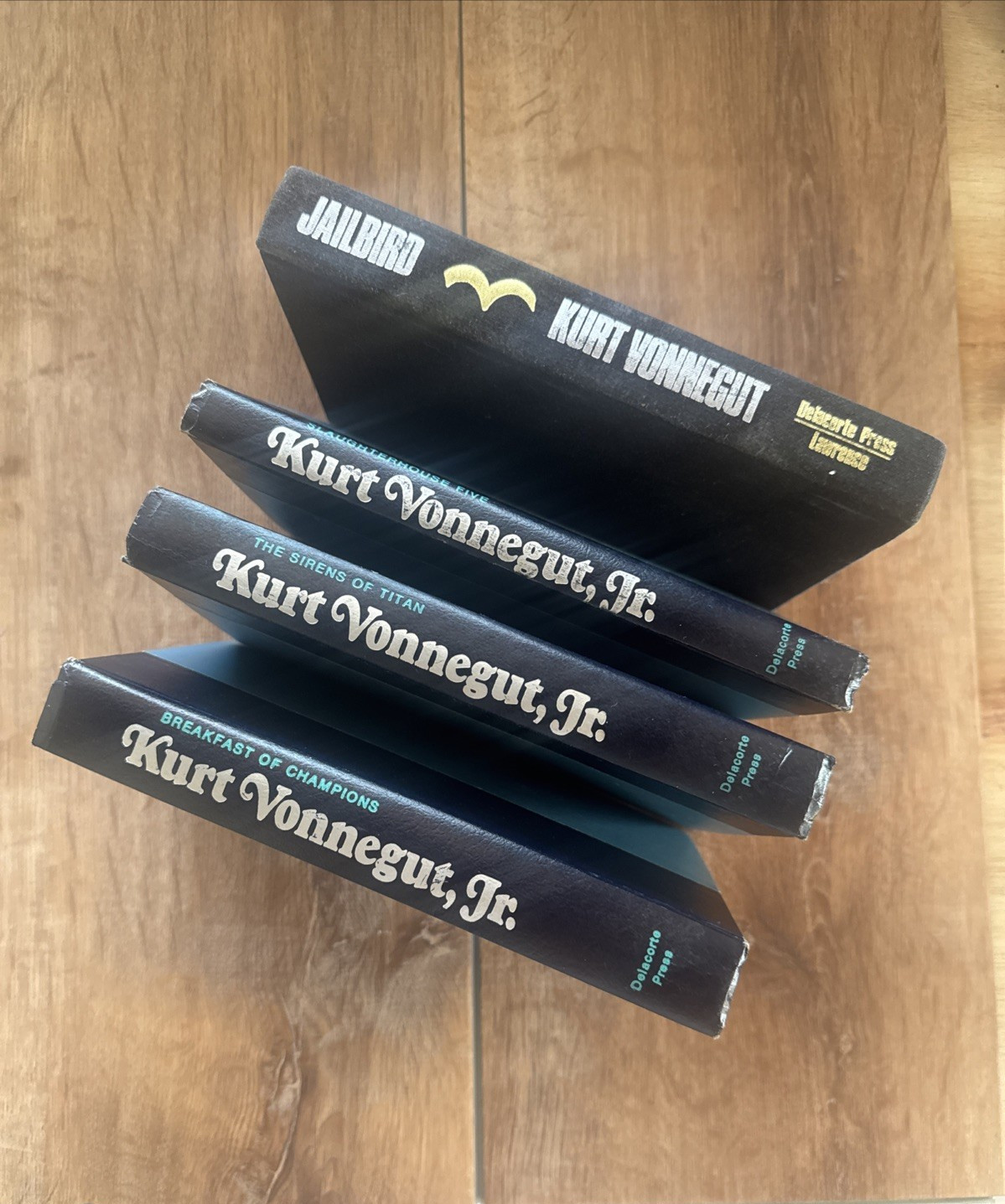 4 KURT VONNEGUT JR Slaughterhouse Five Sirens of Titan Breakfast of Champions HC