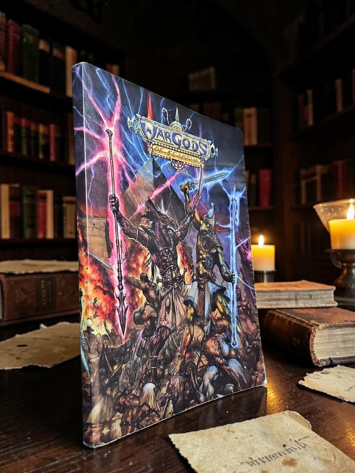 🔥WARGODS of Aegyptus Rulebook, Crocodile Games