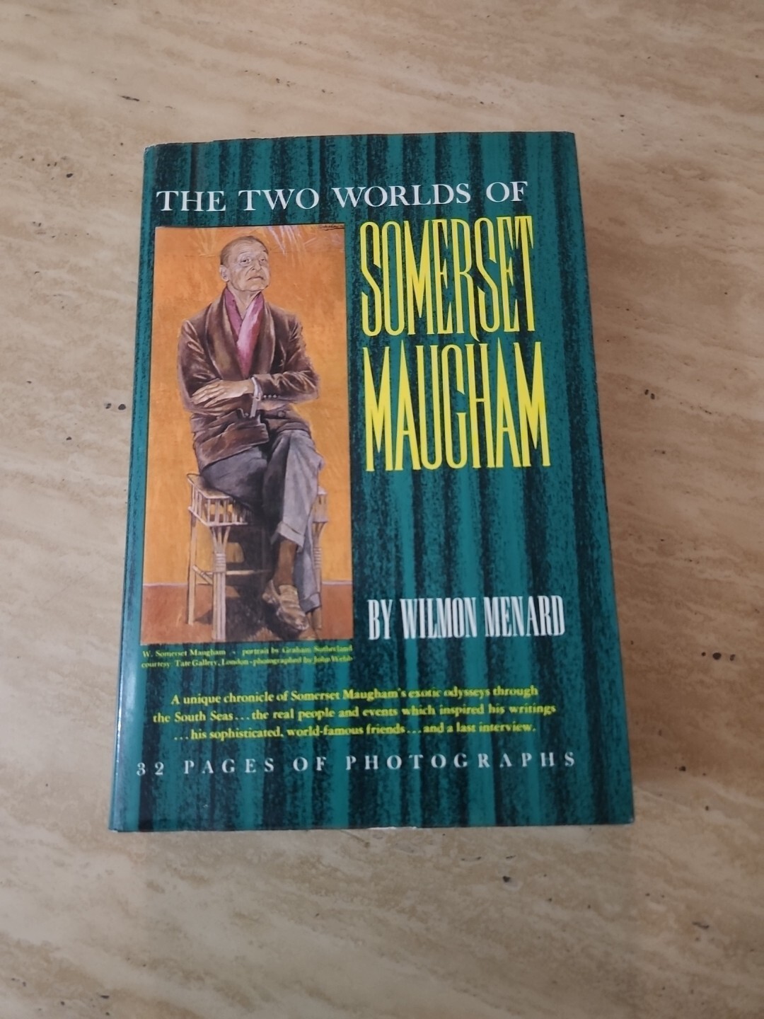 THE TWO WORLDS OF SOMERSET MAUGHAM By Wilmon Menard – Hardcover