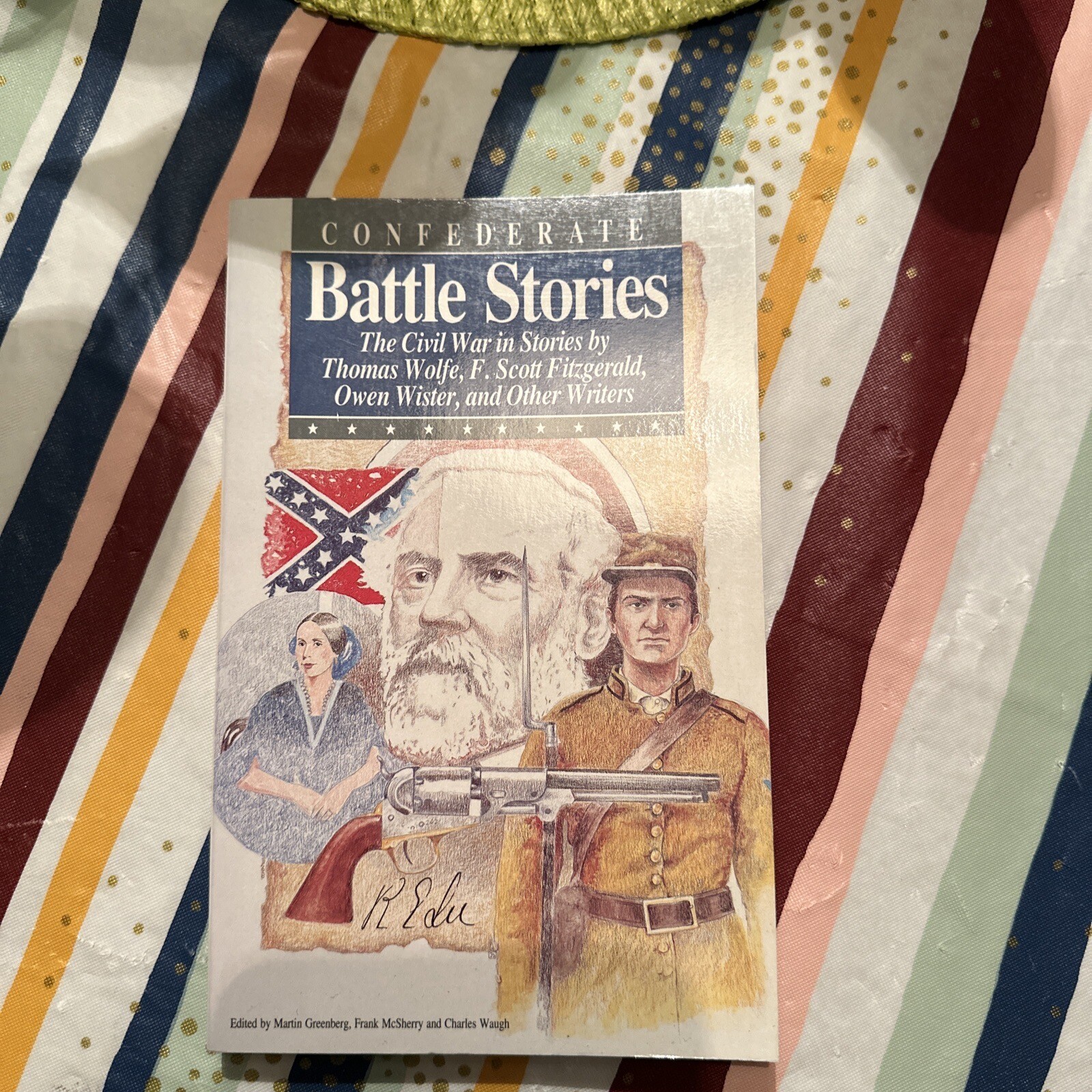 Confederate Battle Stories by Frank D. McSherry (1992, Trade Paperback)