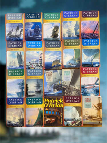 Complete Set Series Lot of 21 Aubrey & Maturin Master Commander Patrick O’Brian