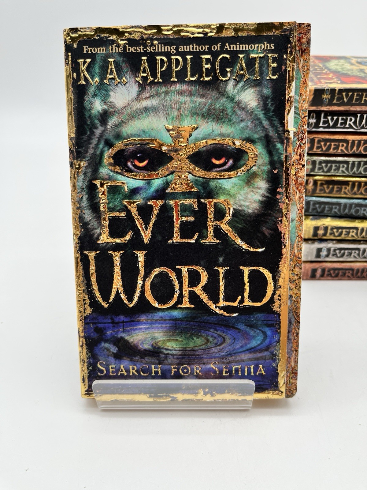 K.A. Applegate Everworld Book Lot 1-7 & 9-11 PB Set 10 Fantasy YA Novels