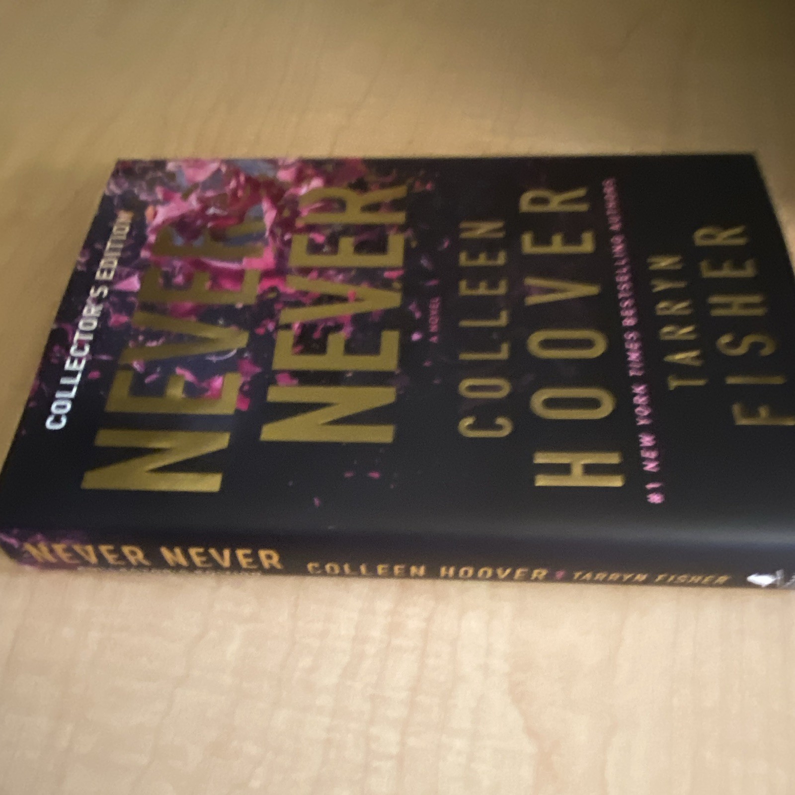 Never Never Collector’s Edition by Colleen Hoover & Tarryn Fisher, YA Fiction HC