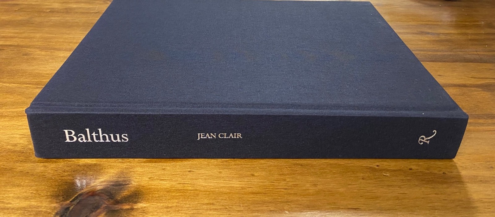 Balthus First 1st American Edition Hardcover Jean Clair Rizzoli 2001