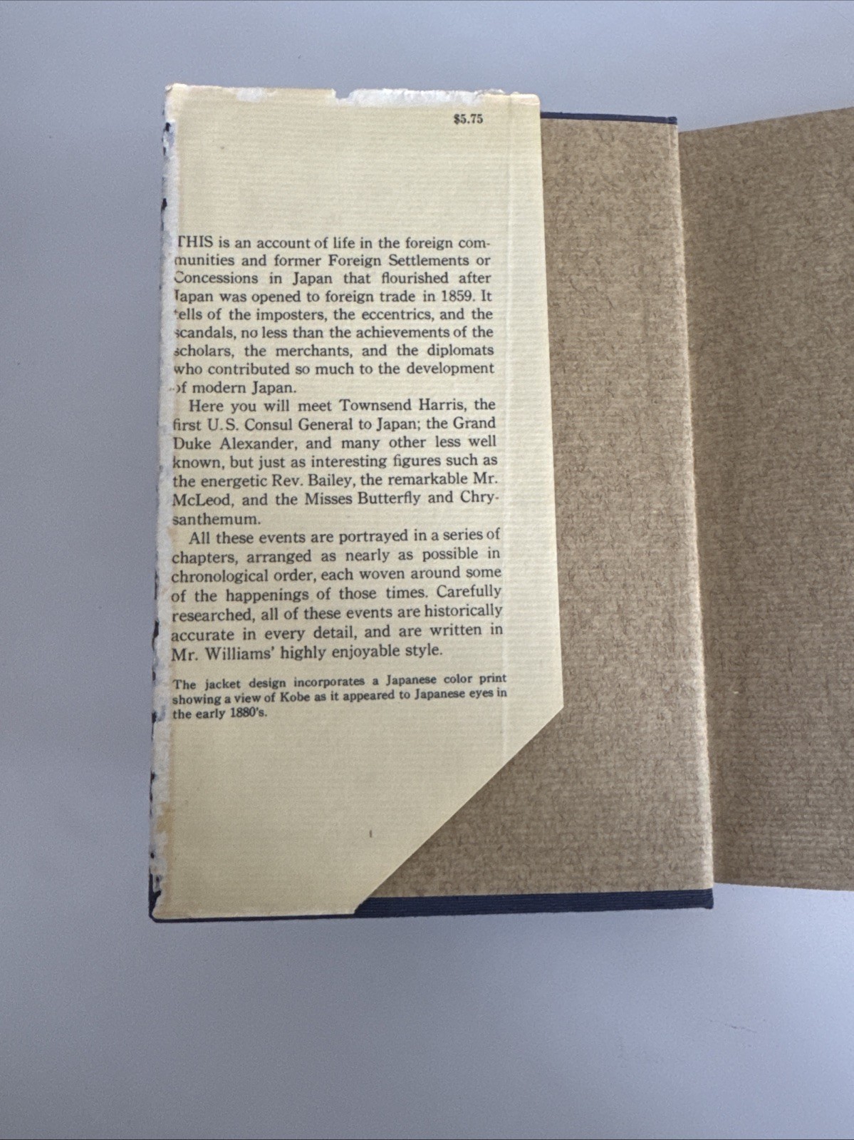 FOREIGNERS IN MIKADOLAND By Harold S. Williams – Japan – 1st Edition – HC DJ