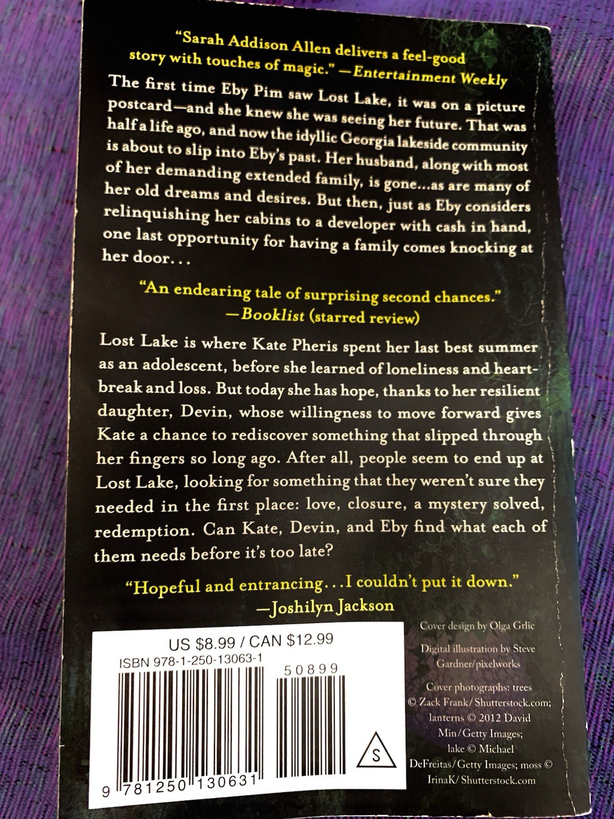 Lost Lake : A Novel by Sarah Addison Allen (2014, Mass Market)