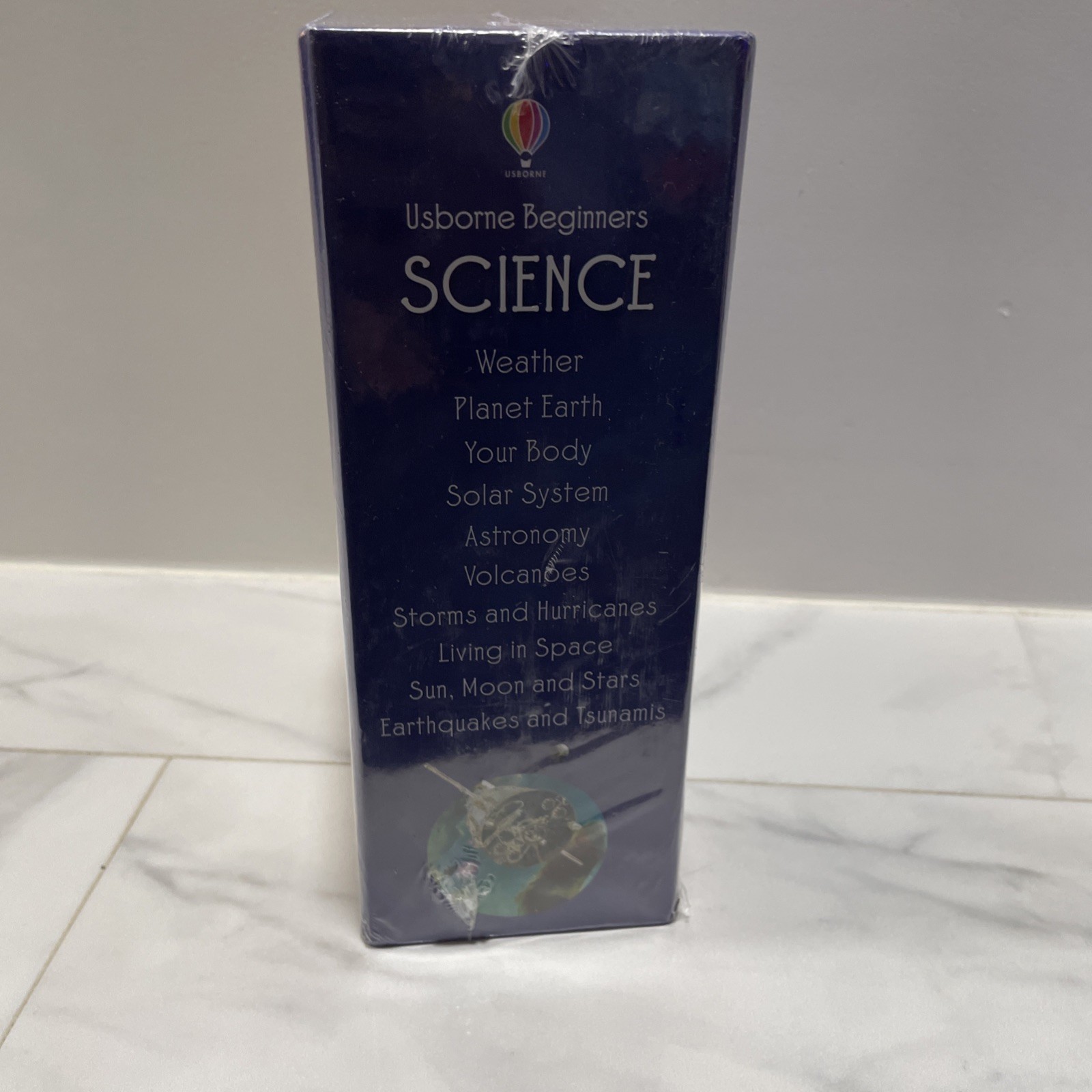 Usborne Beginners Science Series Collection 10-Book Box Set Sealed New
