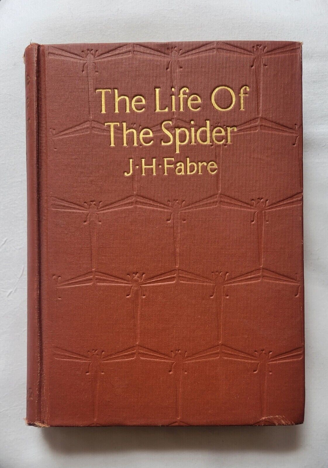 “THE LIFE OF THE SPIDER” J.H.Fabre, Dodd Mead and Company, 1923, great condition