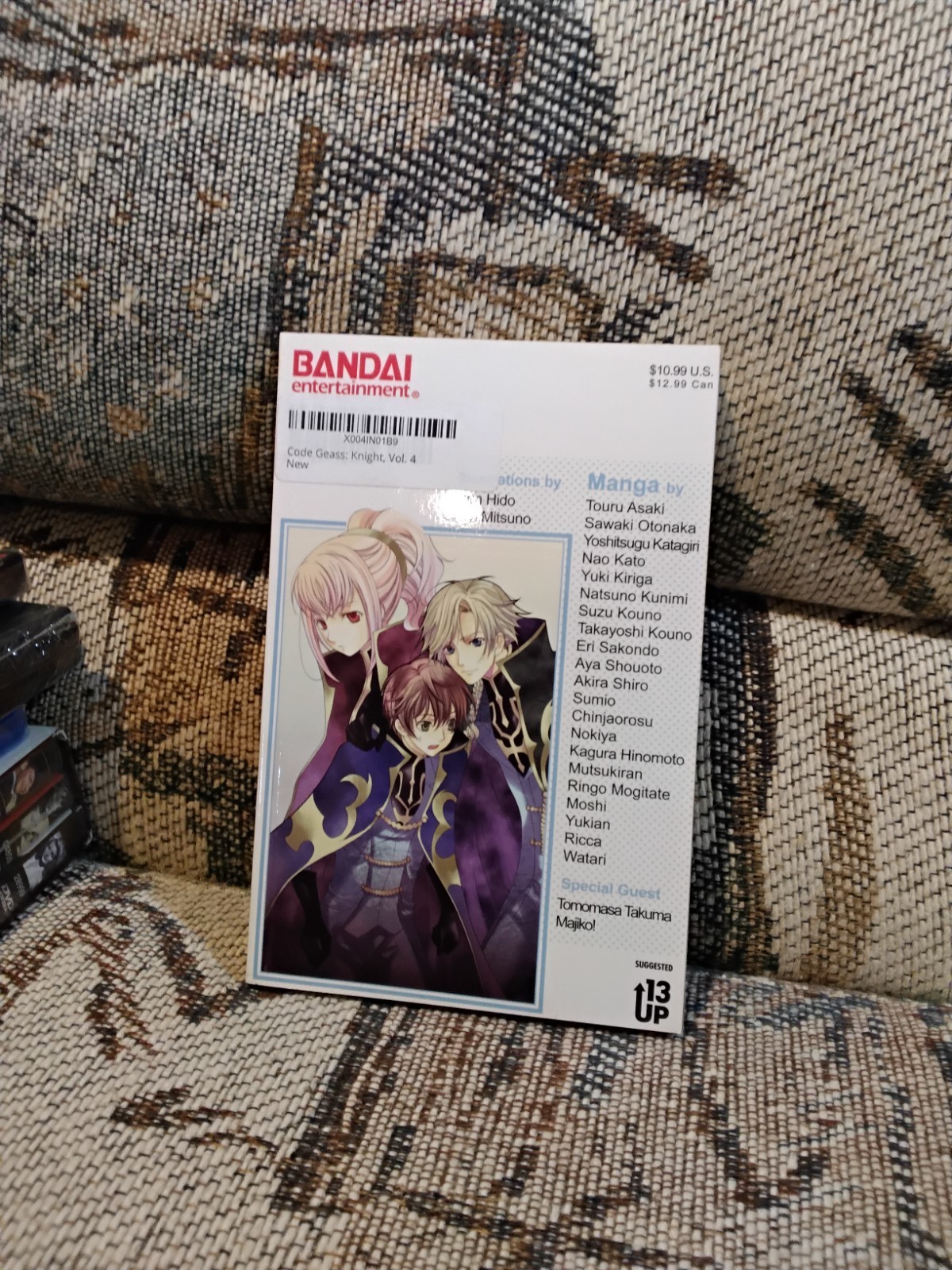 code geass knight vol 4 softcover book