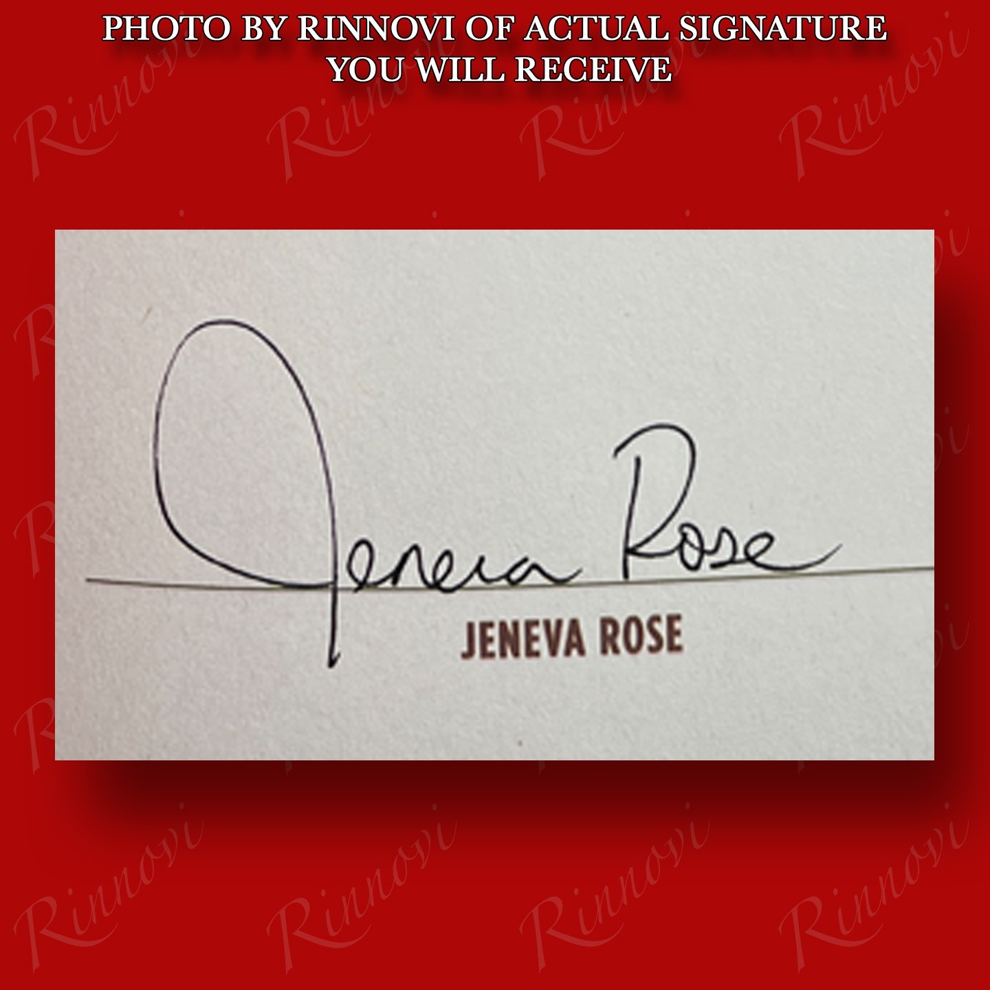The Perfect Marriage SIGNED Jeneva Rose (2024,HC,1st/1st) BRAND NEW