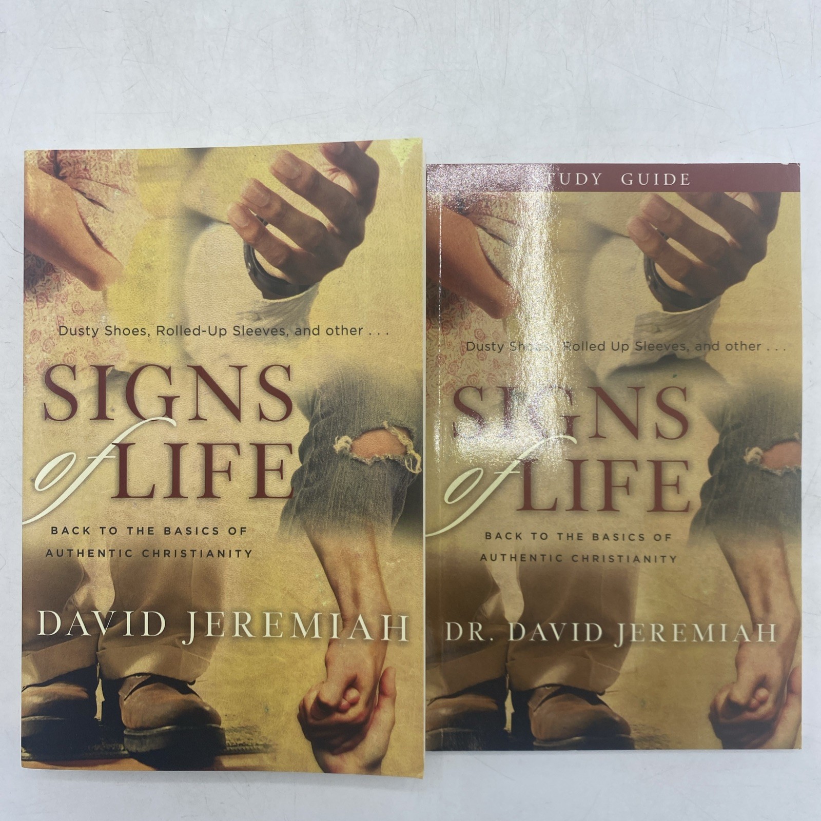 Signs Of Life by David Jeremiah Book & Study Guide – VERY GOOD