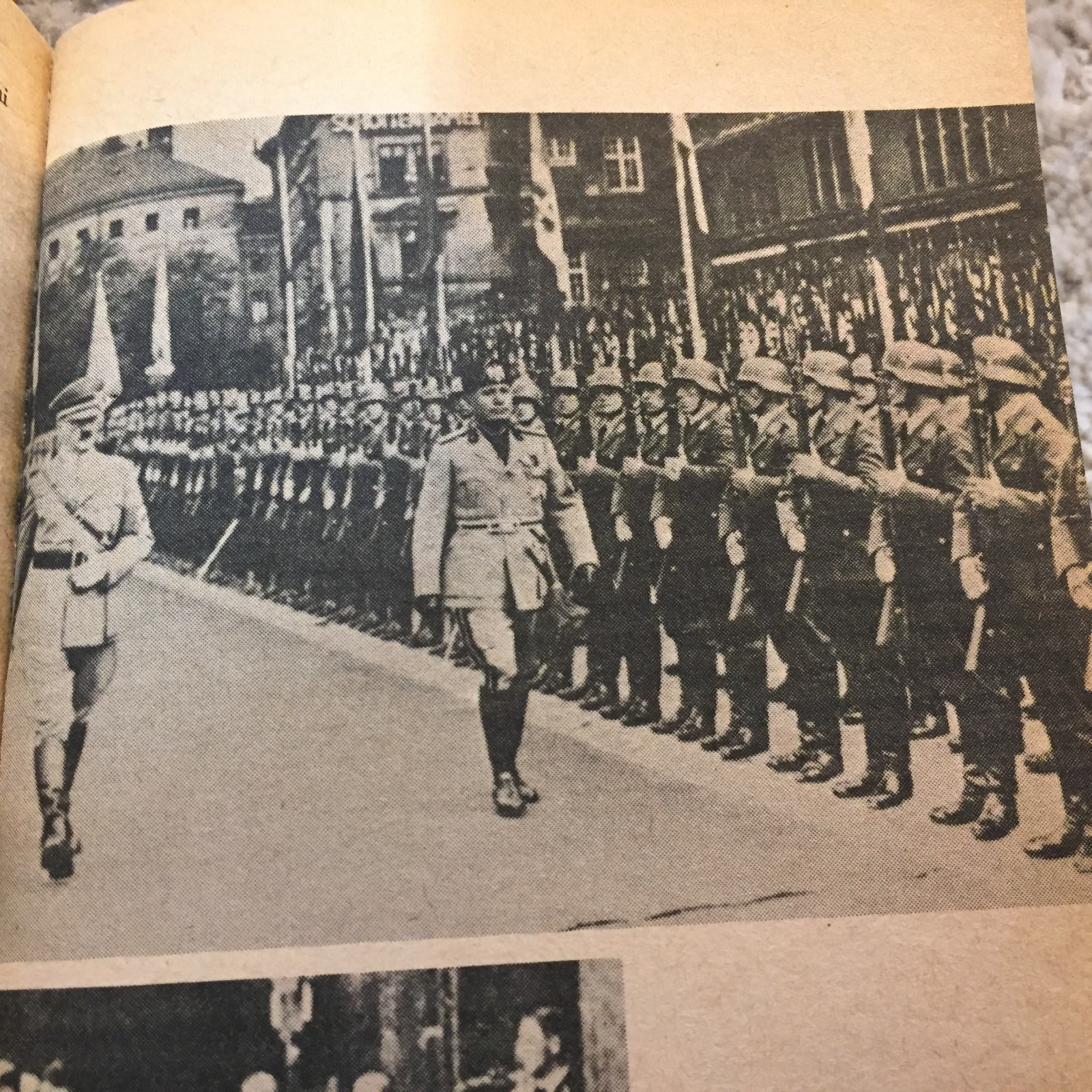 Duce! Military Biography Paperback Book by Richard Collier Popular Library 1971