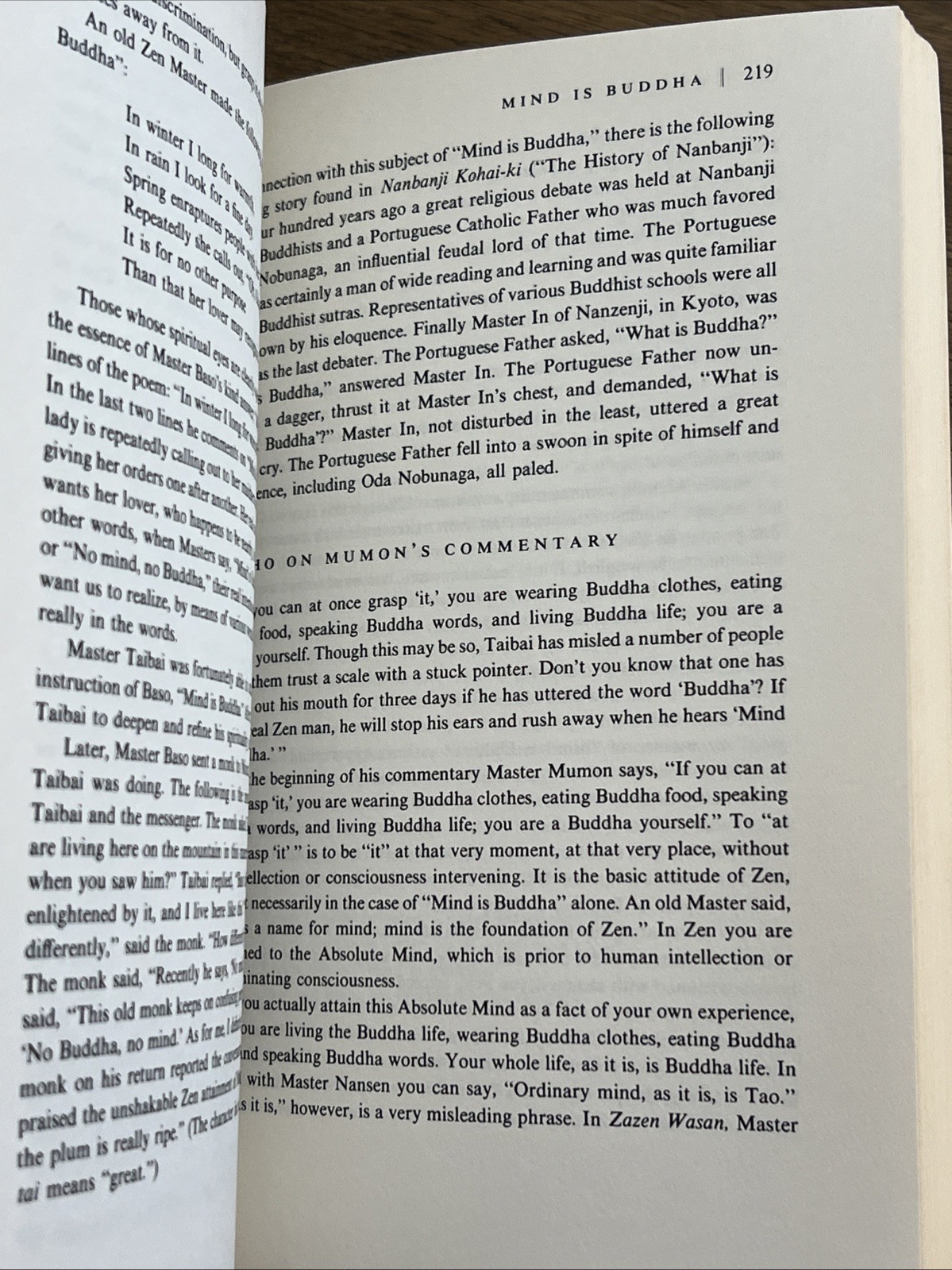 Zen Comments on the Mumonkan – Zenkei Shibayama. First Harper & Row PB, 1974