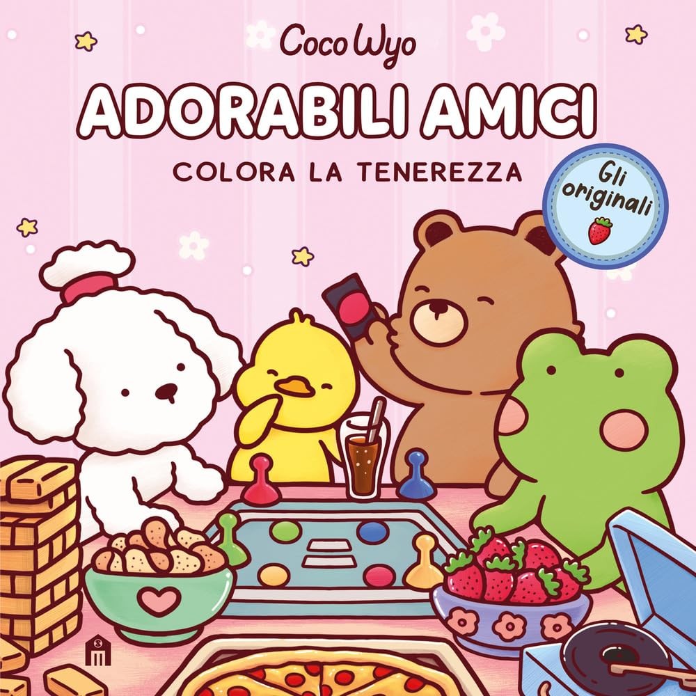 Coco Wyo Adorabili amici. Libro da colorare per tutte le età. Gli or (Paperback)