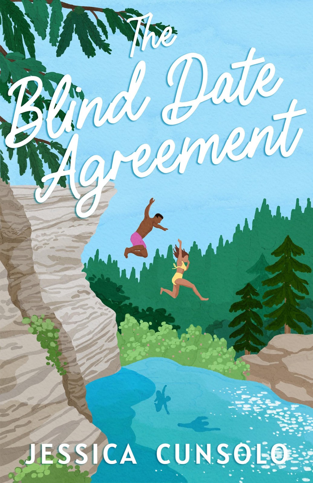The Blind Date Agreement Sky/Pale blue