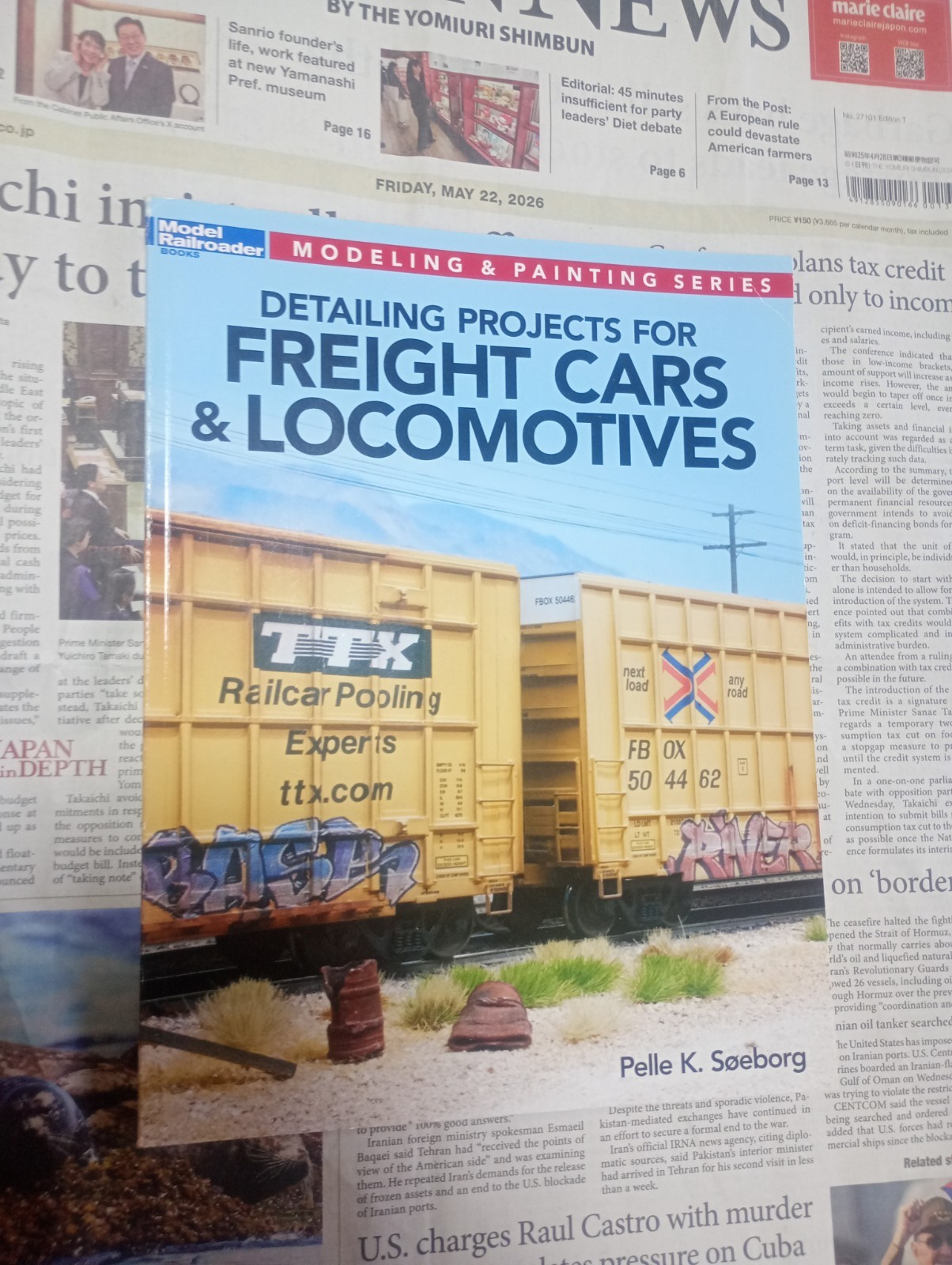 Detailing Projects for Freight Cars and Locomotives by Pelle K. Soeeborg (2013,