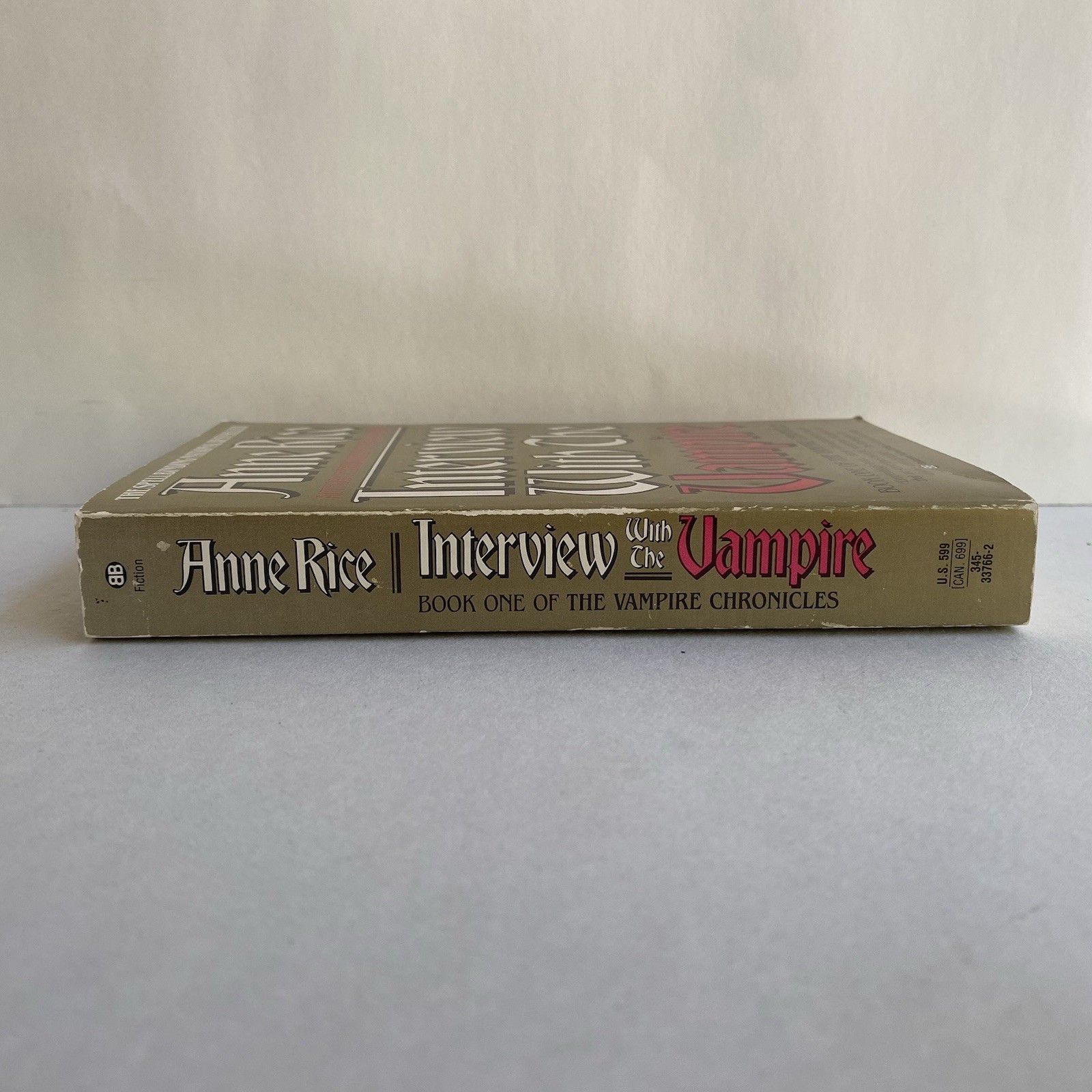 Interview with the Vampire by Anne Rice (1977/1992) Ballantine IWTV #1