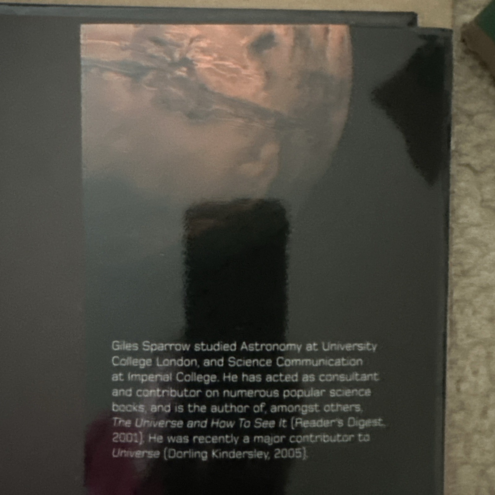 Cosmos: A Field Guide by Giles Sparrow Hardback Book Huge 14.25″ x 17.25″