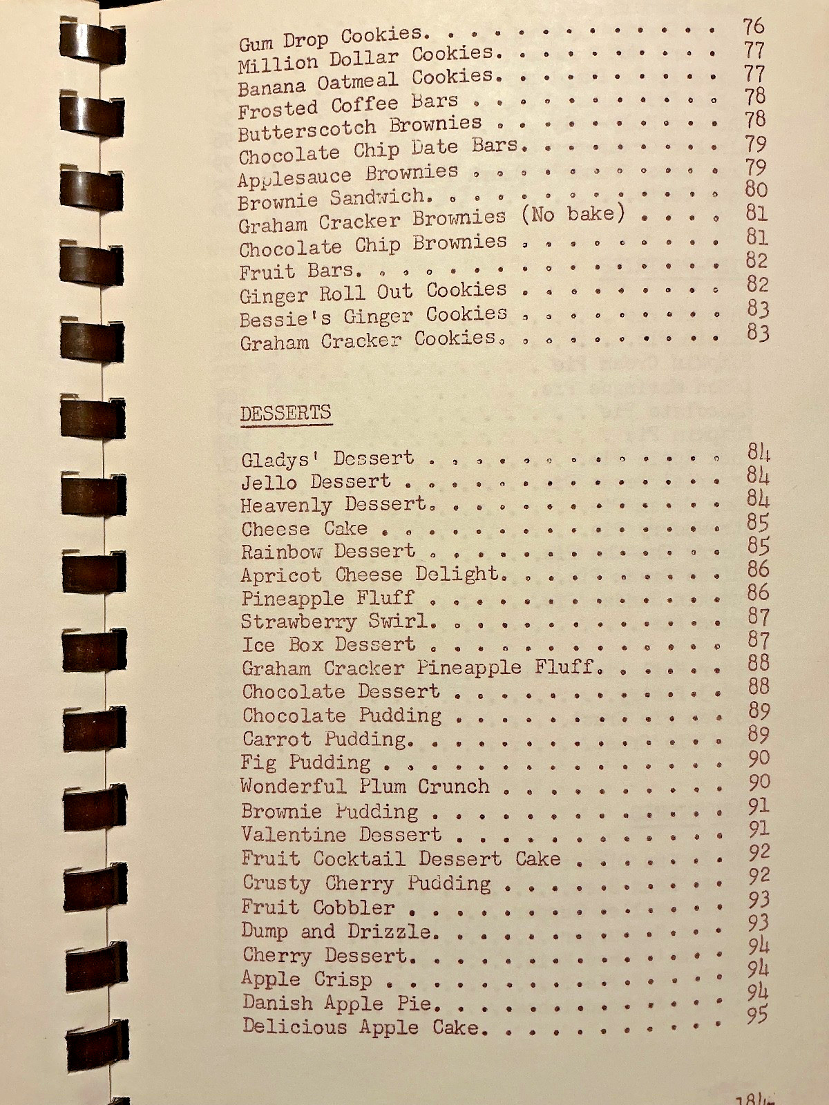RECIPES. Longview United Methodist Church, Longview, Washington. COOKBOOK. 1986.