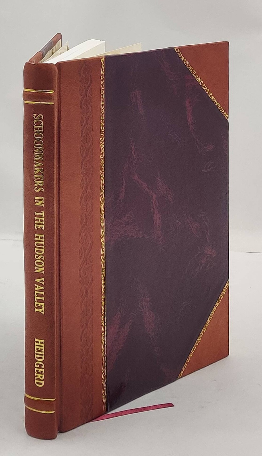 Schoonmakers in the Hudson Valley, compiled by Ruth & William He [Leather Bound]