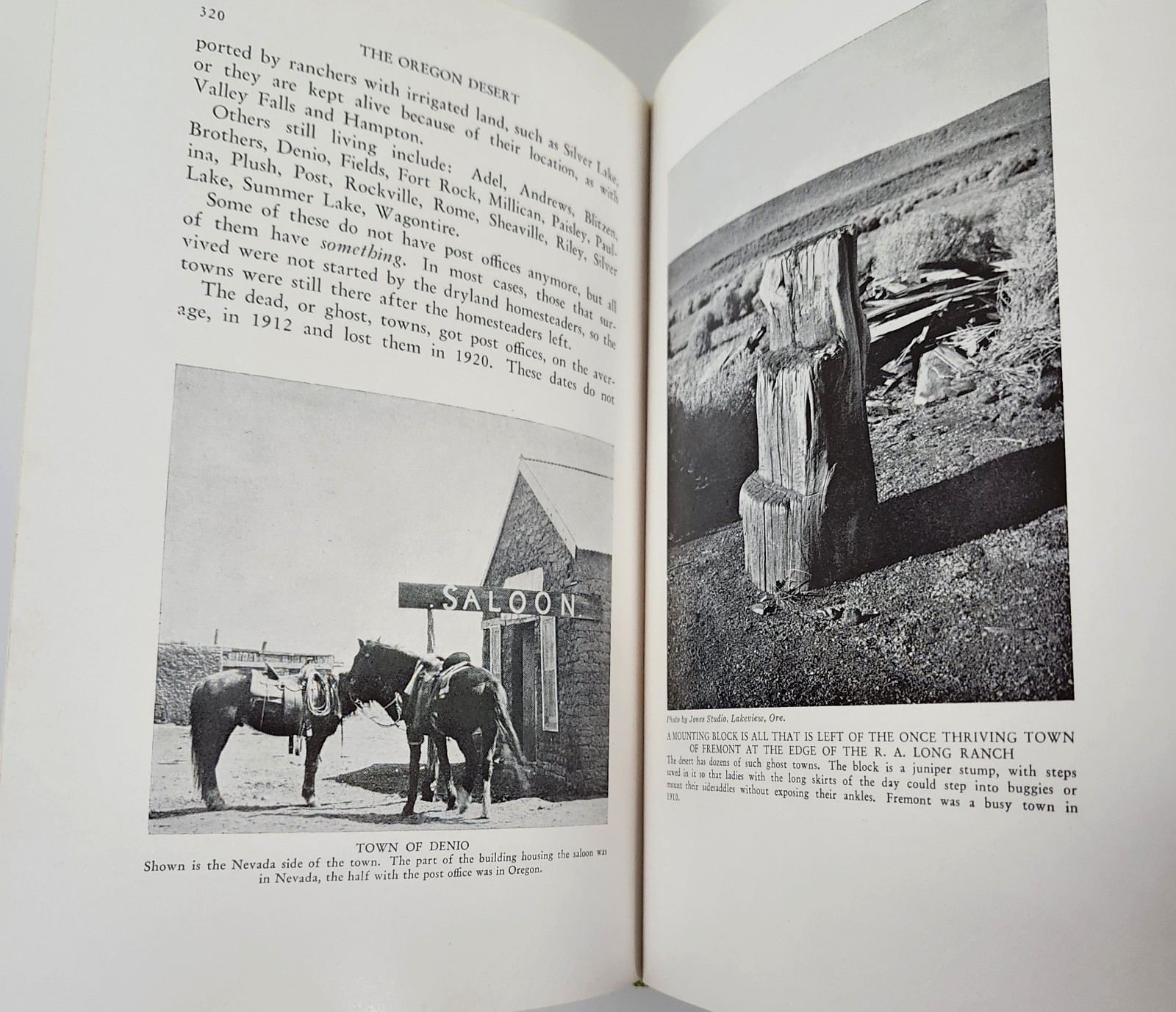The Oregon Desert by E.R. Jackman/R Lang (1st Ed 1964) SIGNED