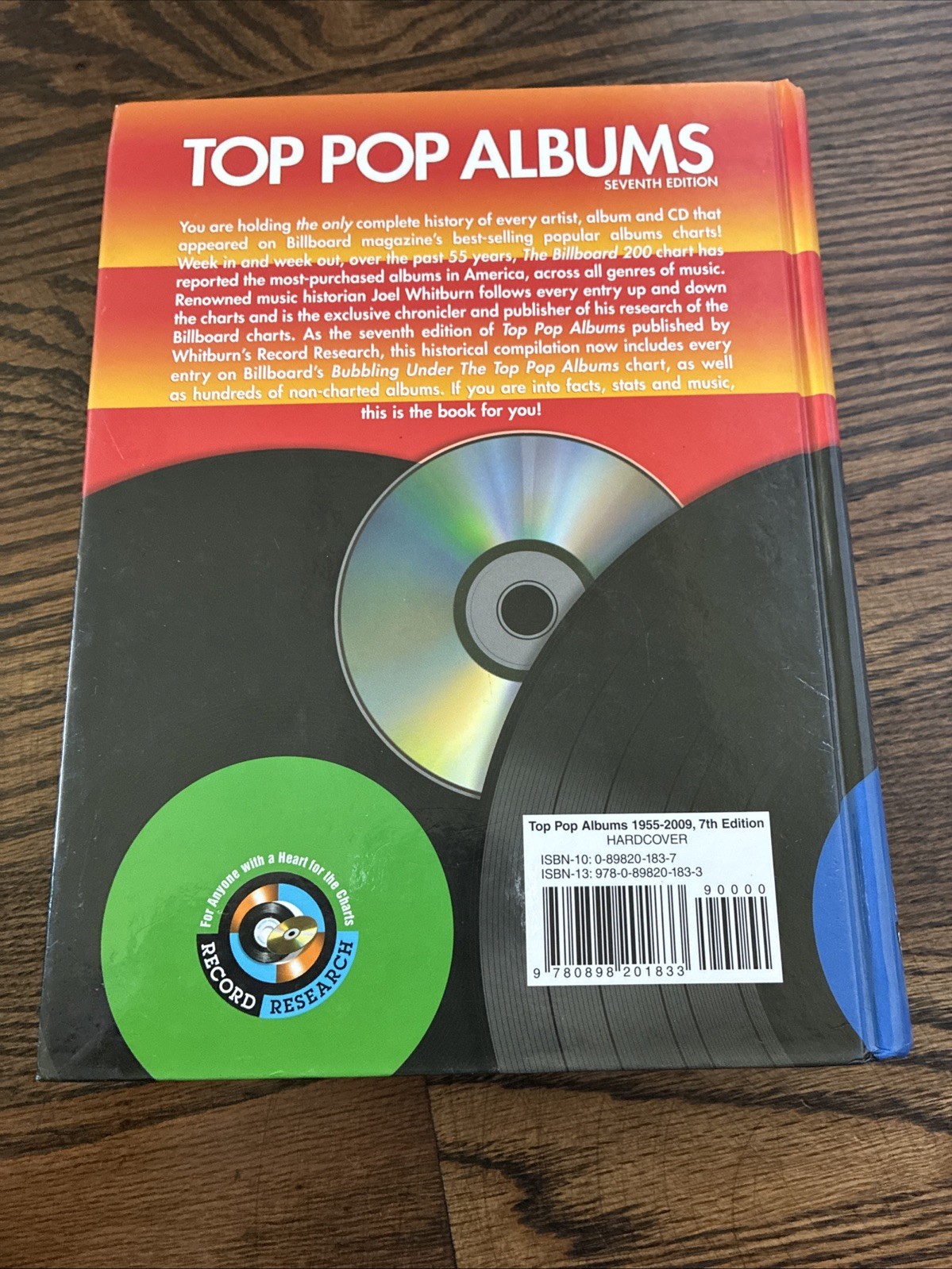 Joel Whitburn Presents Top Pop Albums: 1955-2009 Billboard