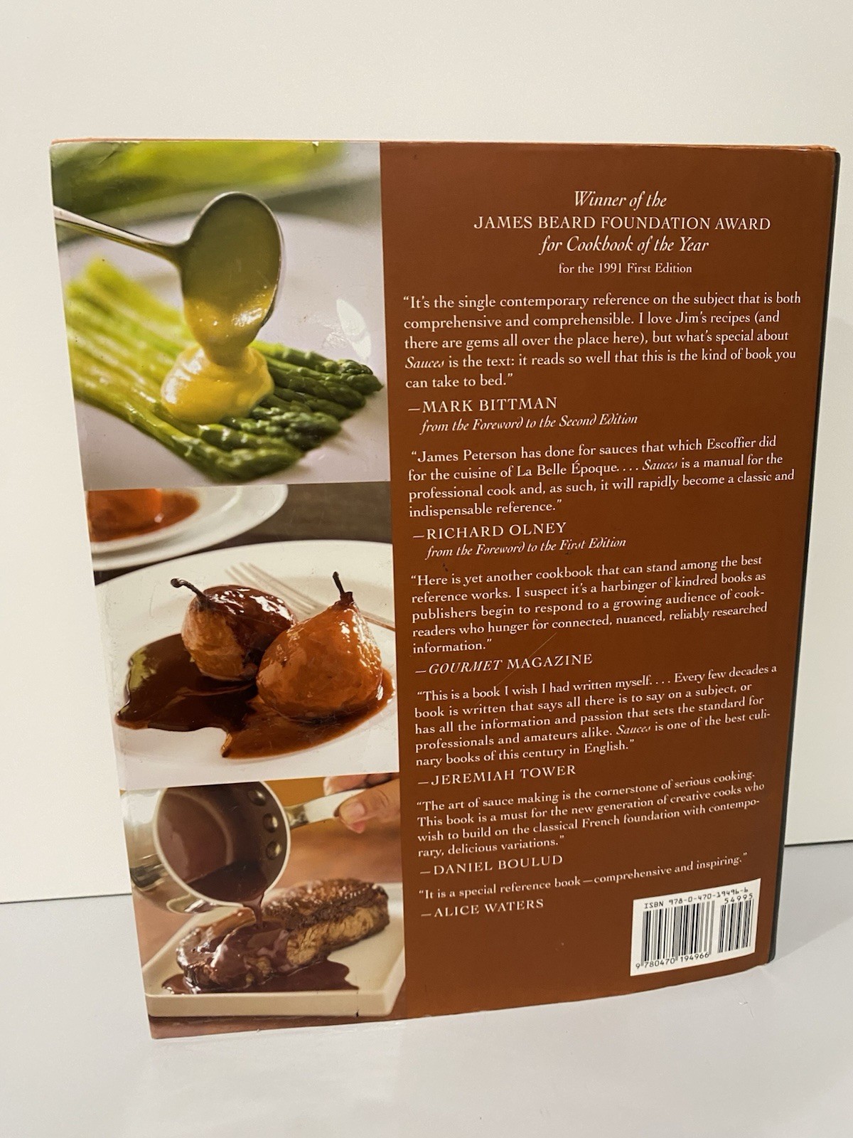 Sauces Classical and Contemporary Sauce Making Third Edition James Peterson HC