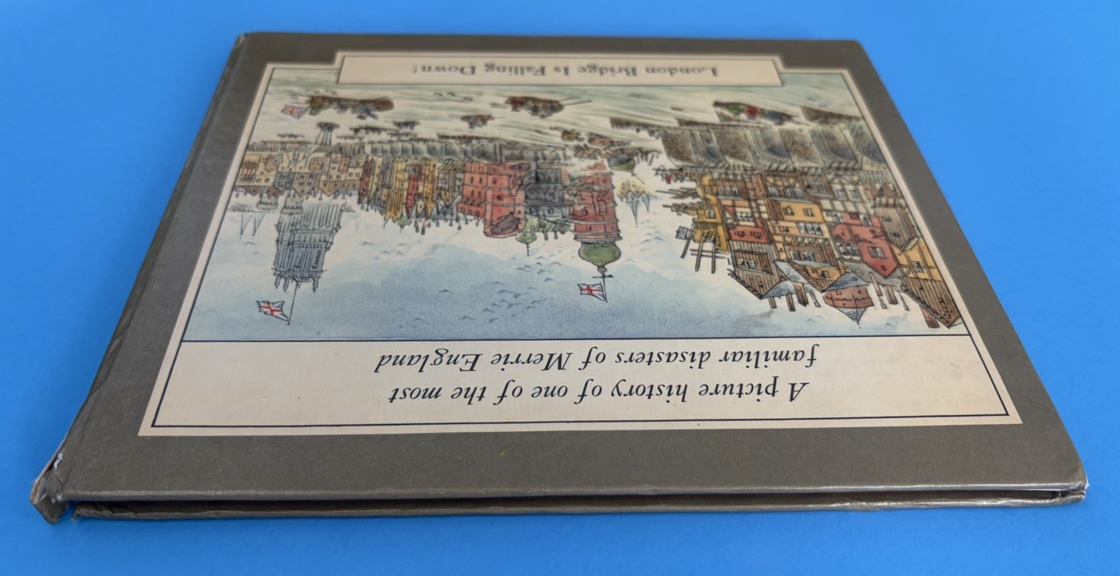 London Bridge Is Falling Down The Mother Goose Library 1975 HC Book