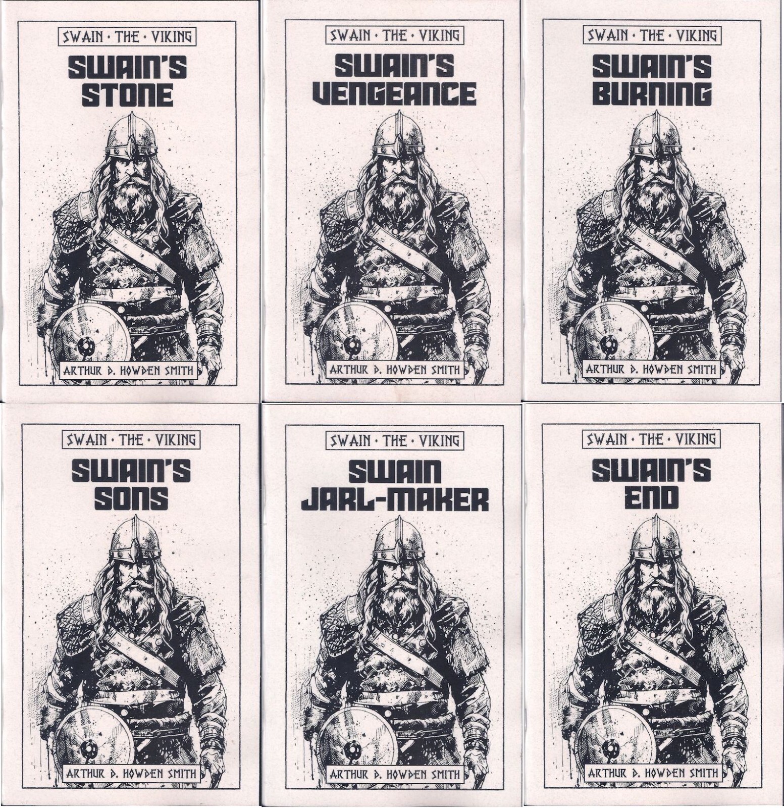 Swain the Viking 1-6 – Arthur D. Howden Smith – 2025 Sabre Press Chapbooks