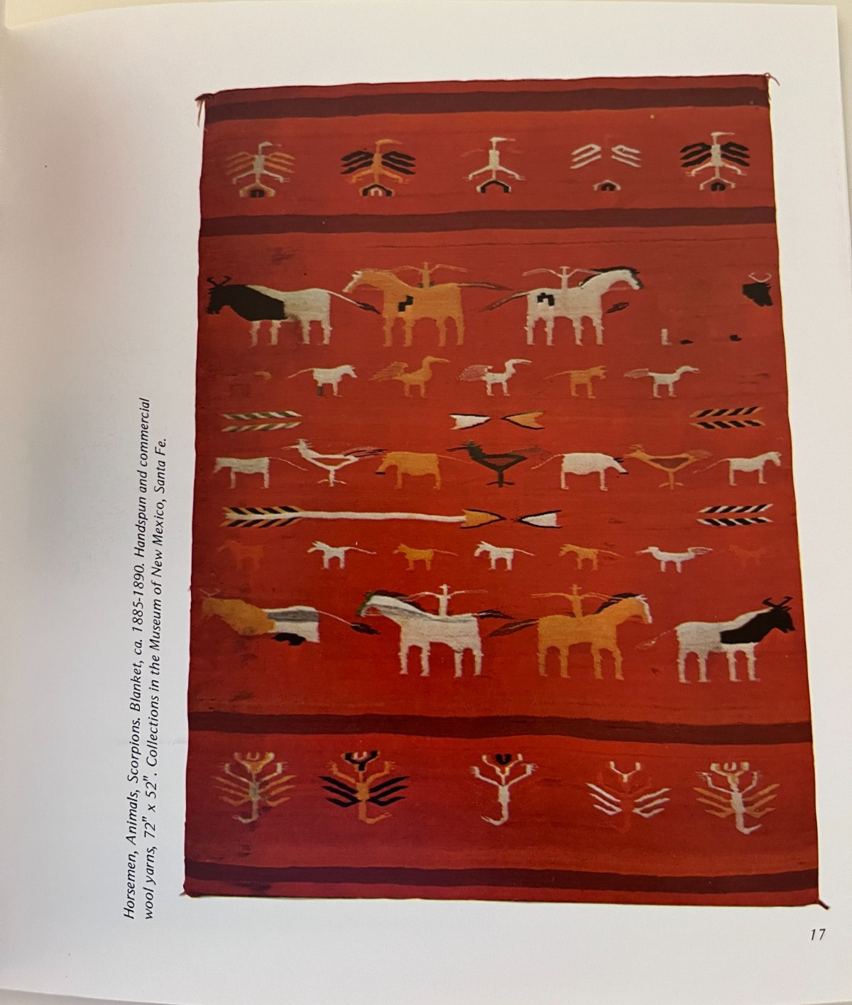 Navajo Pictorial Weaving by Charlene Cerny Museum of New Mexico Vintage 1975