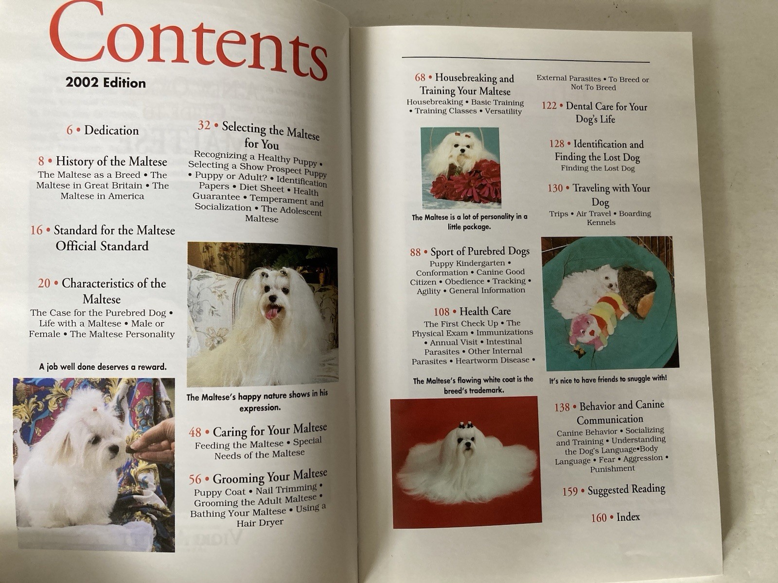 A New Owner’s Guide to Maltese by Vicki Abbott Hardcover Book