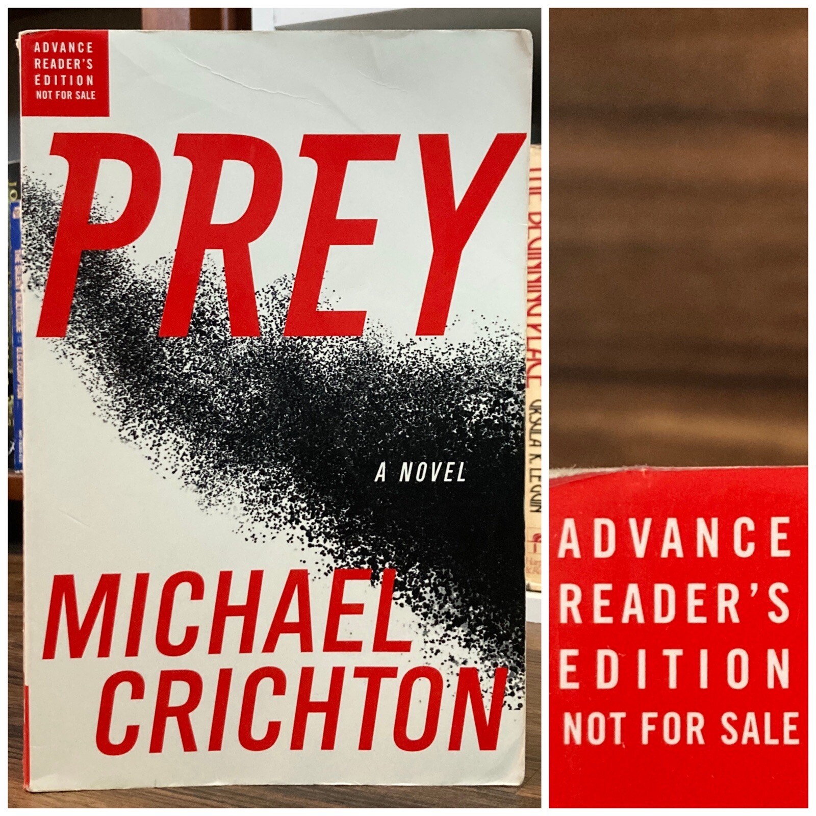 *ARC / Uncorrected Proof* Prey – Michael Crichton (HarperCollins, 2002)