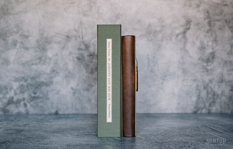 Johnny Got His Gun by Dalton Trumbo Suntup lettered Edition Signed