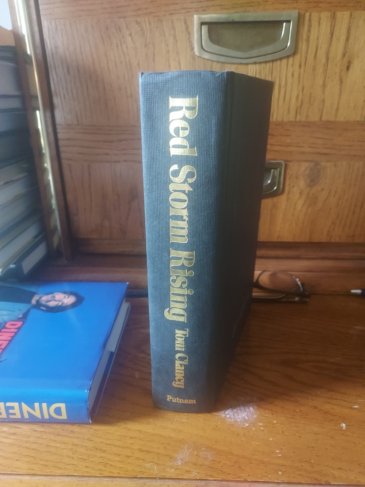 Tom Clancy / Red Storm Rising / Signed Later Printing / G.P. Putnam’s Sons 1986