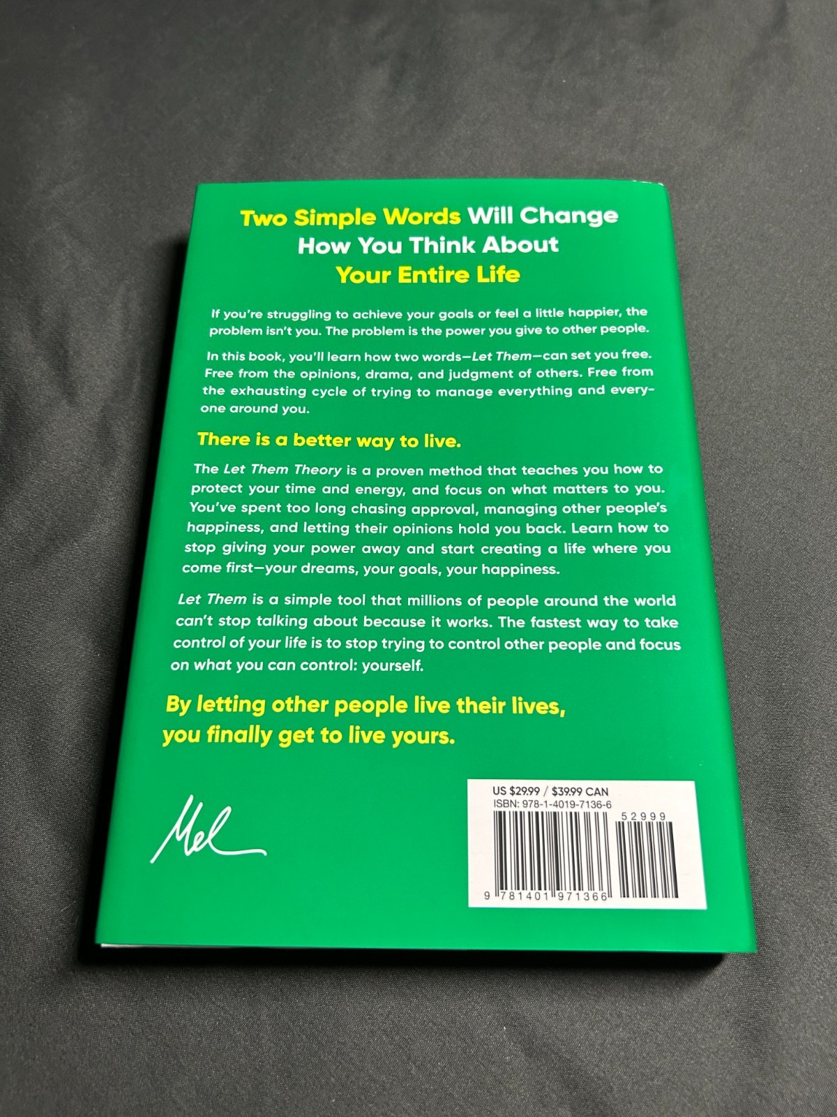 The Let Them Theory: A Life-Changing Tool, new, hardback