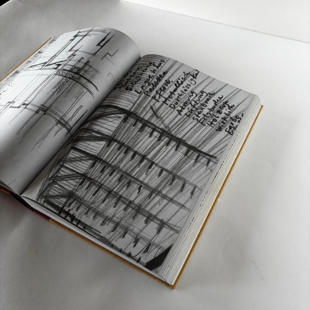Herzog & de Meuron Drawings Architecture Art 8.7×11.7in